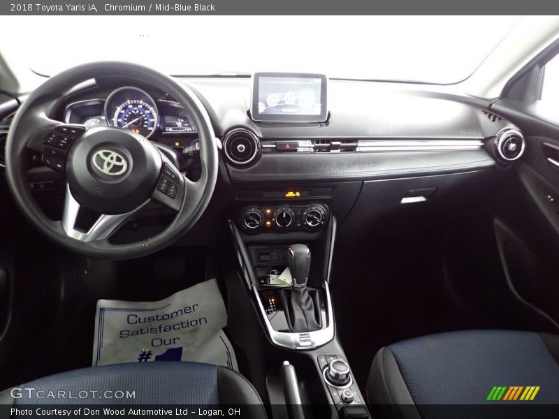 Chromium / Mid-Blue Black 2018 Toyota Yaris iA