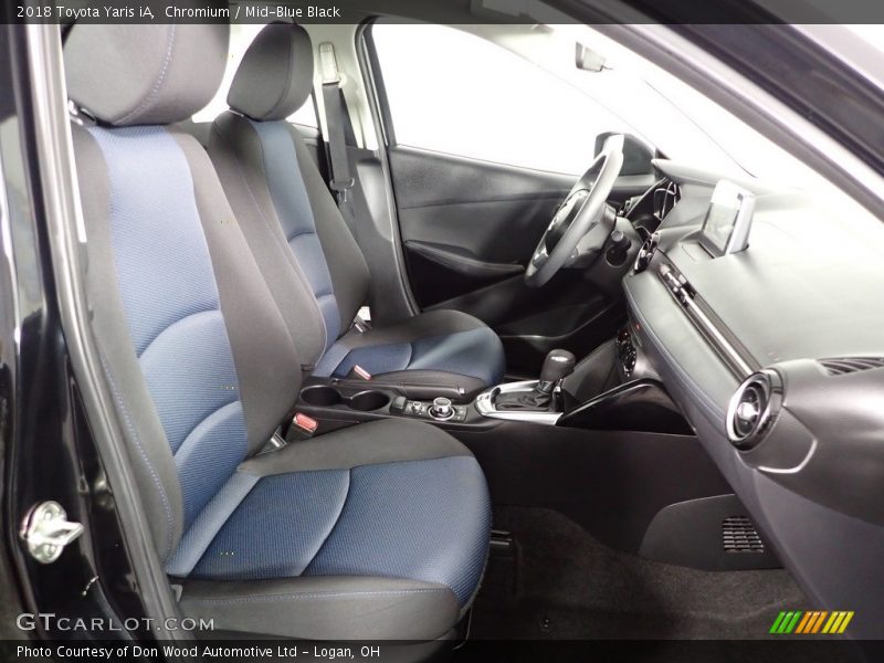 Chromium / Mid-Blue Black 2018 Toyota Yaris iA
