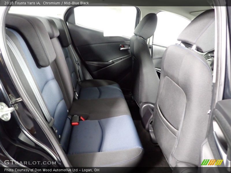 Chromium / Mid-Blue Black 2018 Toyota Yaris iA