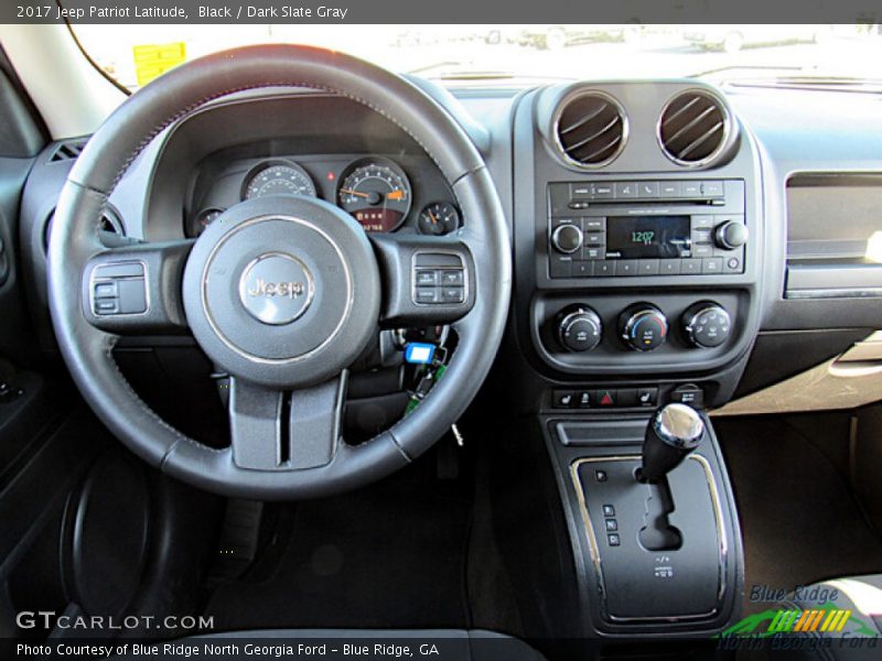 Black / Dark Slate Gray 2017 Jeep Patriot Latitude