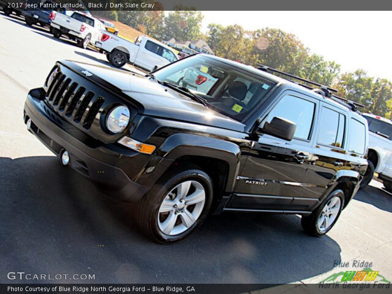 Black / Dark Slate Gray 2017 Jeep Patriot Latitude