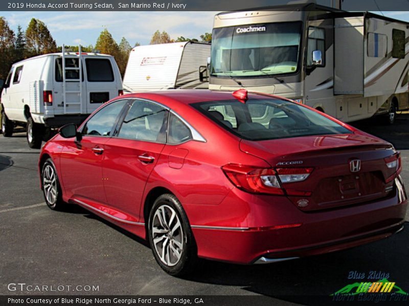 San Marino Red / Ivory 2019 Honda Accord Touring Sedan