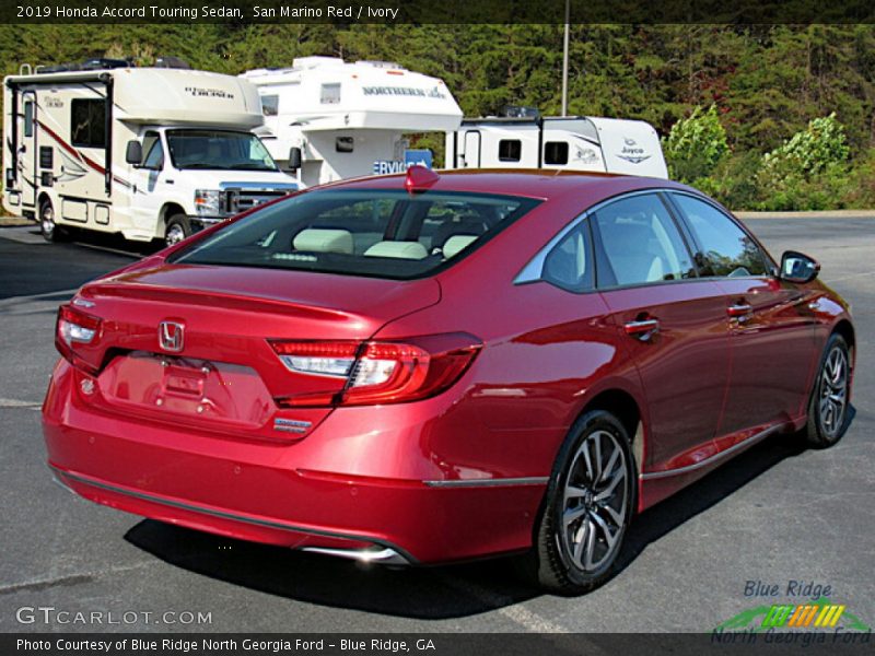 San Marino Red / Ivory 2019 Honda Accord Touring Sedan