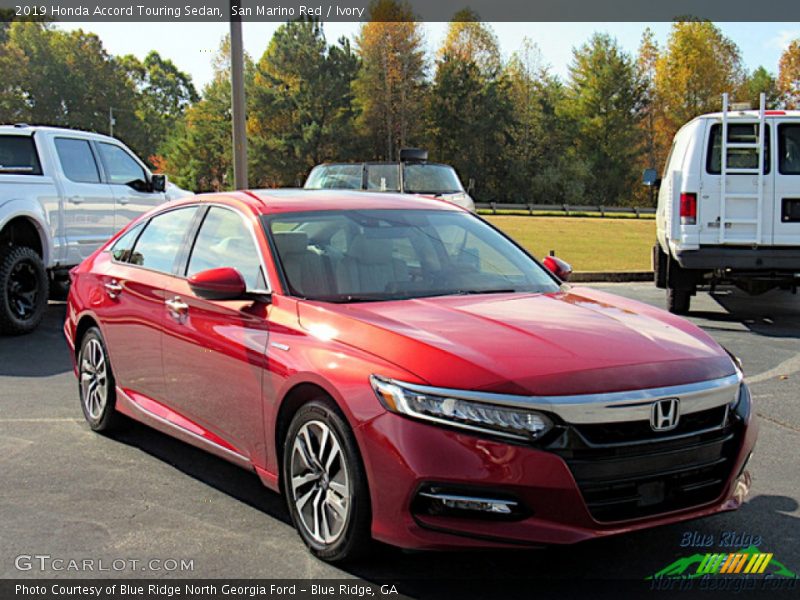 San Marino Red / Ivory 2019 Honda Accord Touring Sedan