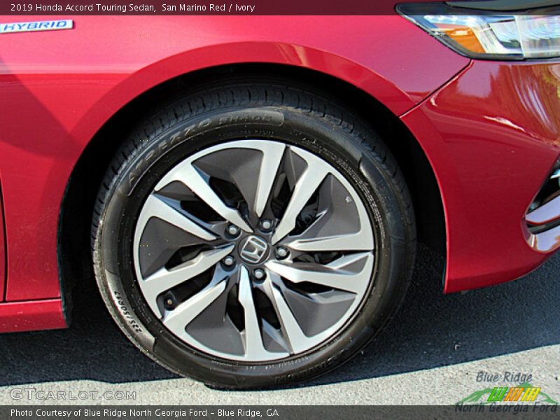San Marino Red / Ivory 2019 Honda Accord Touring Sedan