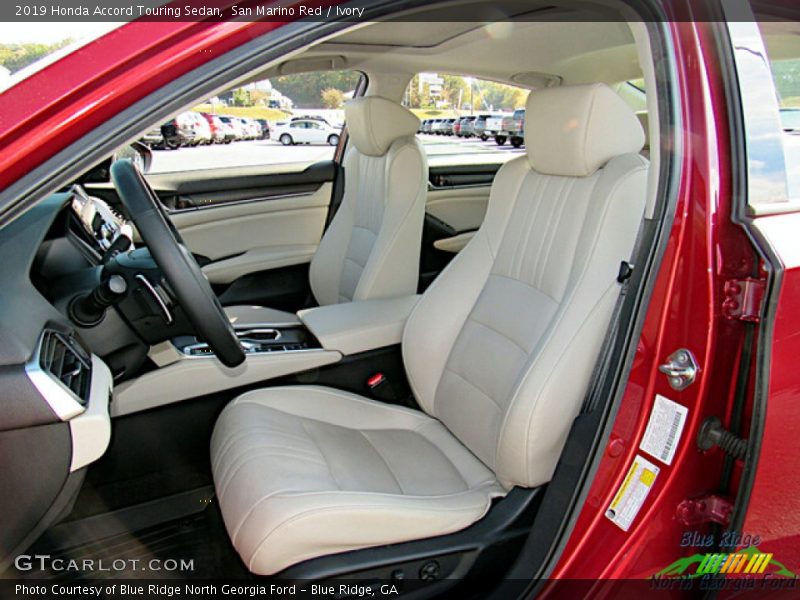 San Marino Red / Ivory 2019 Honda Accord Touring Sedan