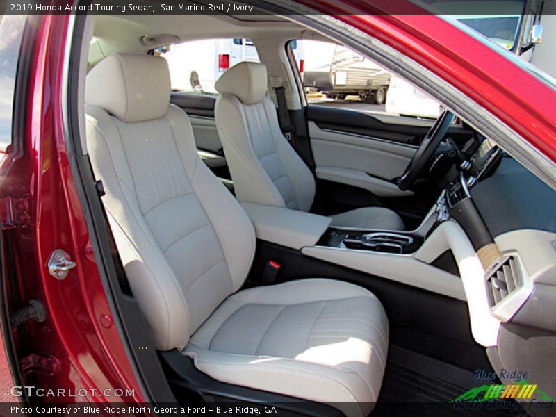 San Marino Red / Ivory 2019 Honda Accord Touring Sedan