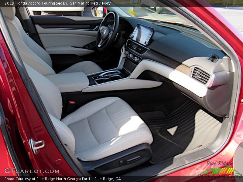 San Marino Red / Ivory 2019 Honda Accord Touring Sedan