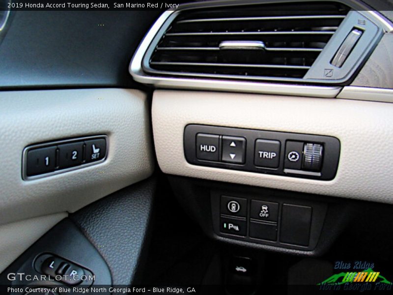 San Marino Red / Ivory 2019 Honda Accord Touring Sedan