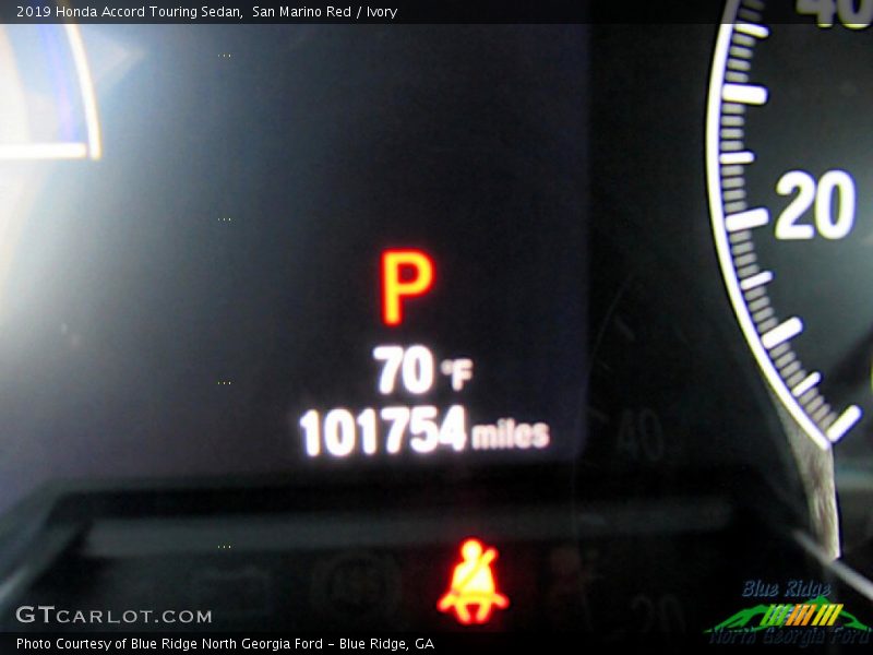 San Marino Red / Ivory 2019 Honda Accord Touring Sedan