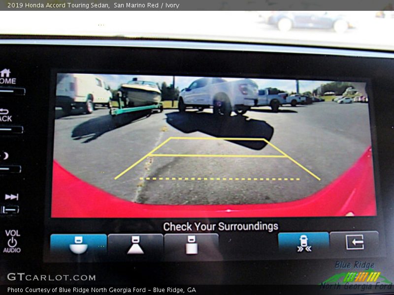 San Marino Red / Ivory 2019 Honda Accord Touring Sedan