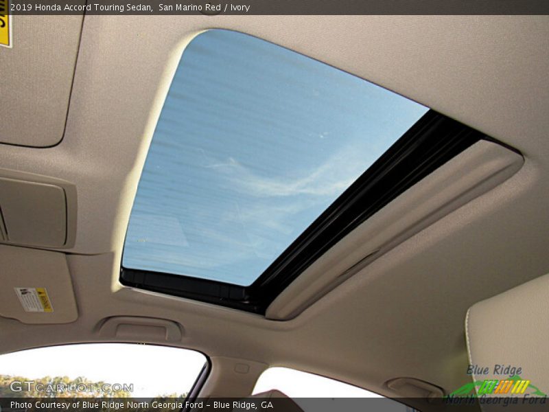 San Marino Red / Ivory 2019 Honda Accord Touring Sedan