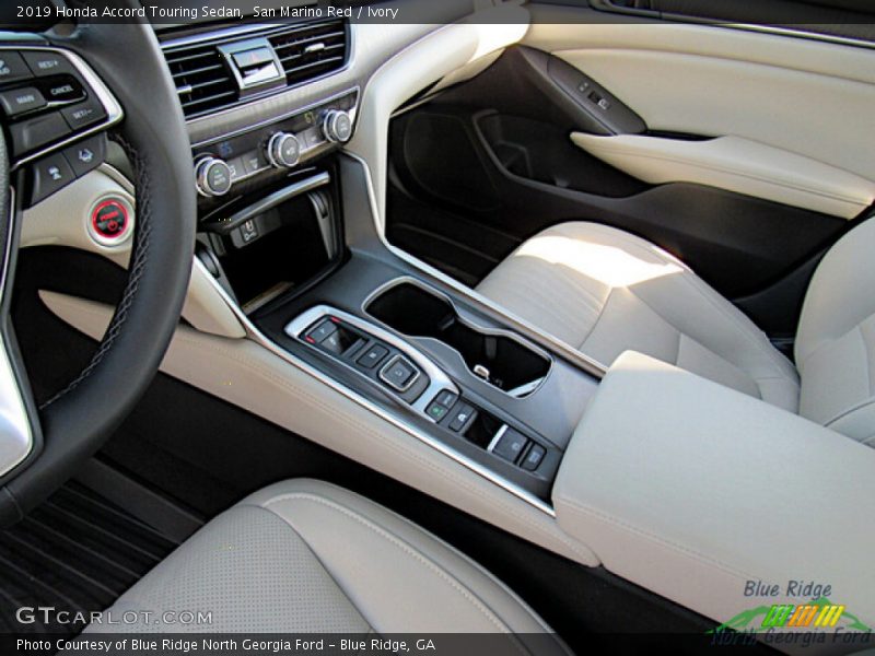 San Marino Red / Ivory 2019 Honda Accord Touring Sedan