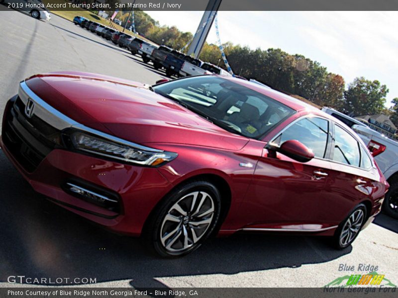 San Marino Red / Ivory 2019 Honda Accord Touring Sedan