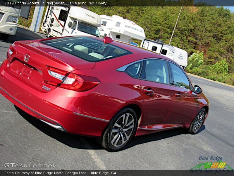 San Marino Red / Ivory 2019 Honda Accord Touring Sedan