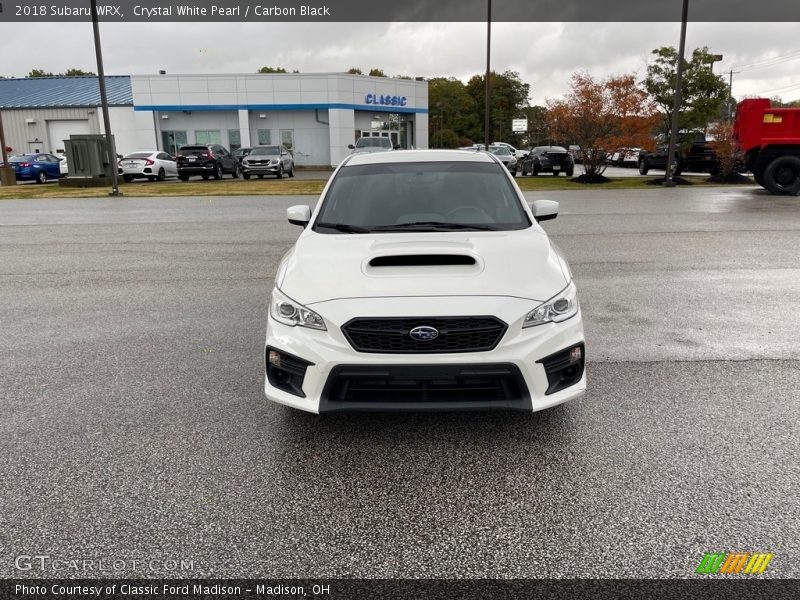 Crystal White Pearl / Carbon Black 2018 Subaru WRX