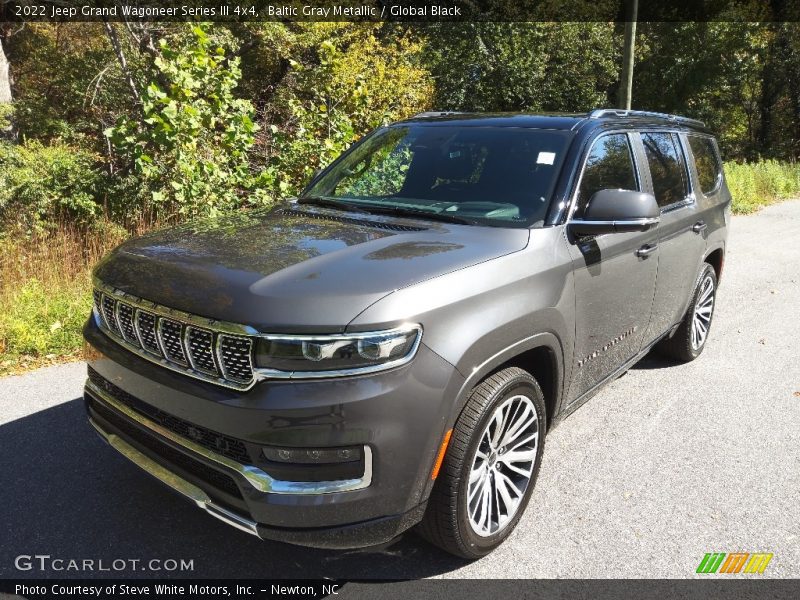 Baltic Gray Metallic / Global Black 2022 Jeep Grand Wagoneer Series III 4x4