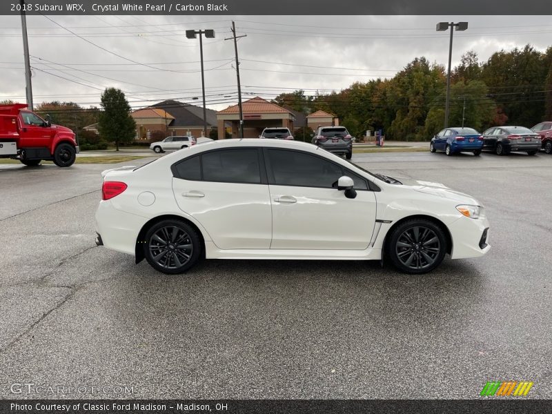 Crystal White Pearl / Carbon Black 2018 Subaru WRX