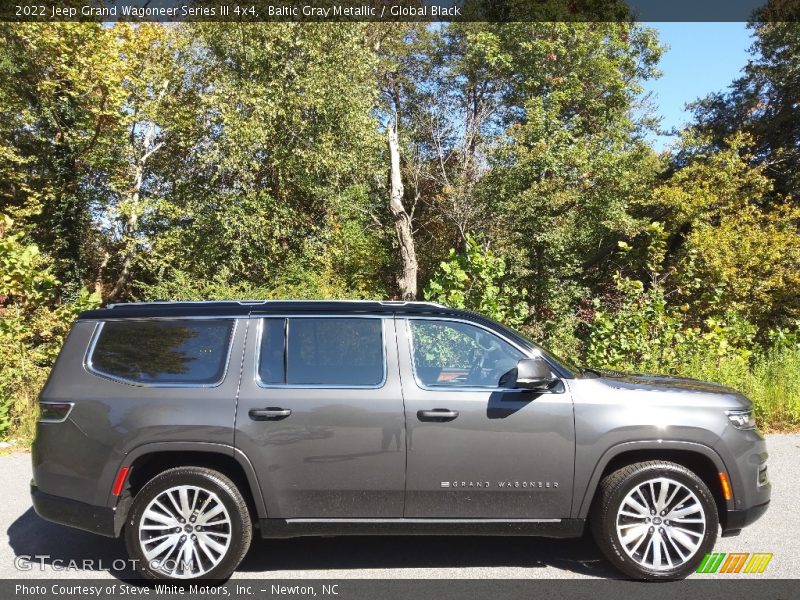 Baltic Gray Metallic / Global Black 2022 Jeep Grand Wagoneer Series III 4x4