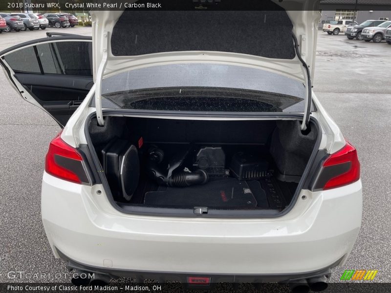 Crystal White Pearl / Carbon Black 2018 Subaru WRX