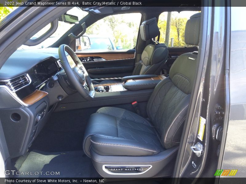 Baltic Gray Metallic / Global Black 2022 Jeep Grand Wagoneer Series III 4x4