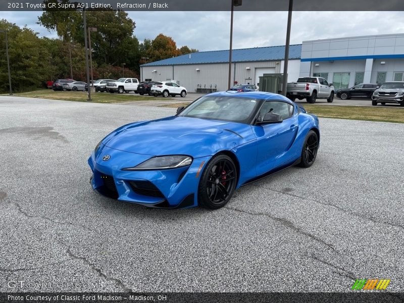 Front 3/4 View of 2021 GR Supra A91 Edition