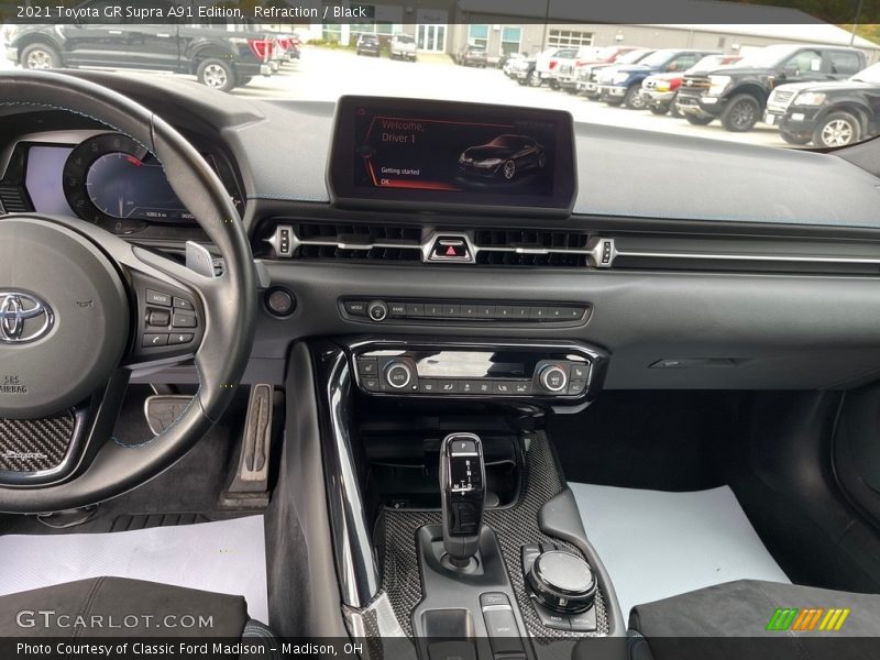 Dashboard of 2021 GR Supra A91 Edition