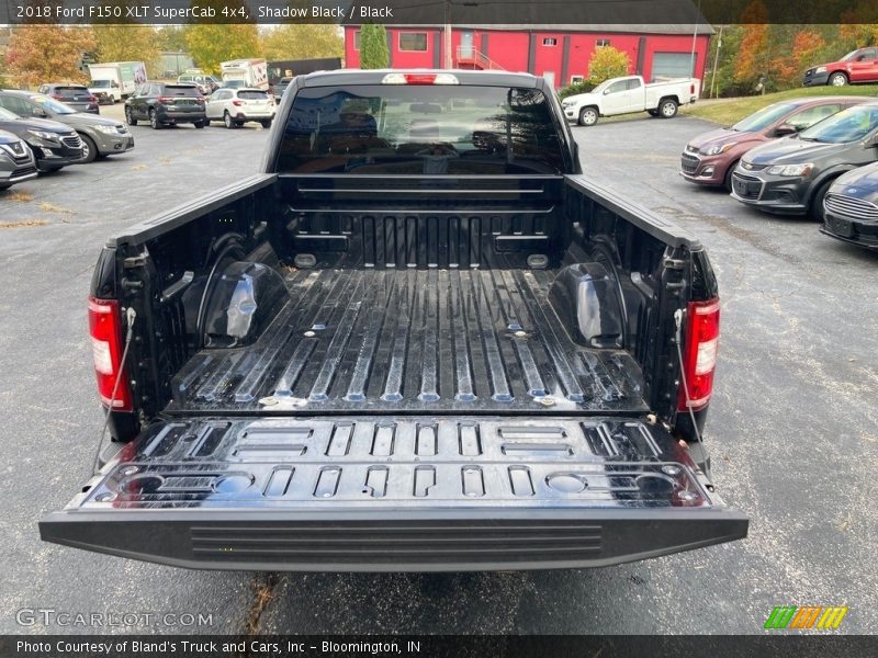 Shadow Black / Black 2018 Ford F150 XLT SuperCab 4x4
