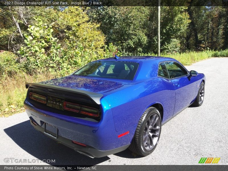 Indigo Blue / Black 2022 Dodge Challenger R/T Scat Pack