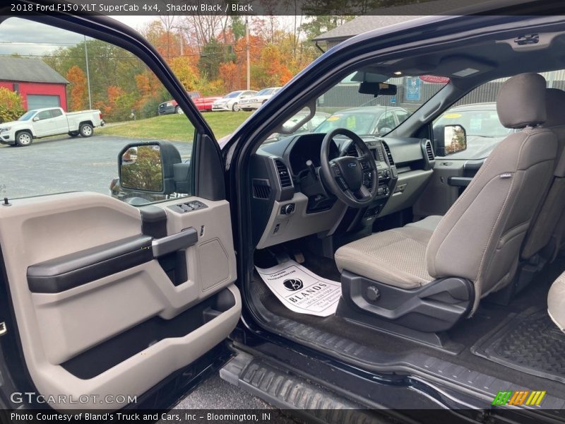 Shadow Black / Black 2018 Ford F150 XLT SuperCab 4x4