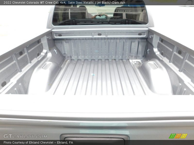 Satin Steel Metallic / Jet Black/­Dark Ash 2022 Chevrolet Colorado WT Crew Cab 4x4