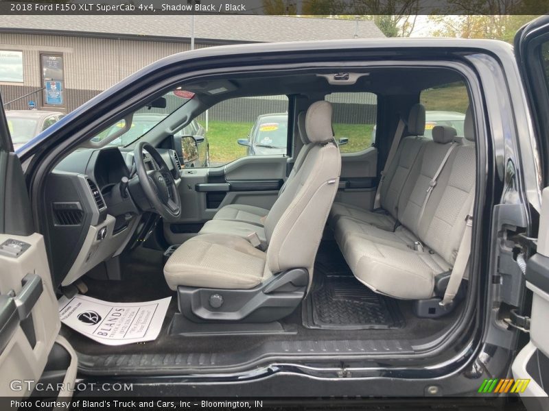 Shadow Black / Black 2018 Ford F150 XLT SuperCab 4x4