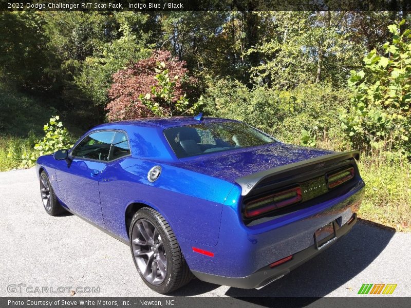 Indigo Blue / Black 2022 Dodge Challenger R/T Scat Pack
