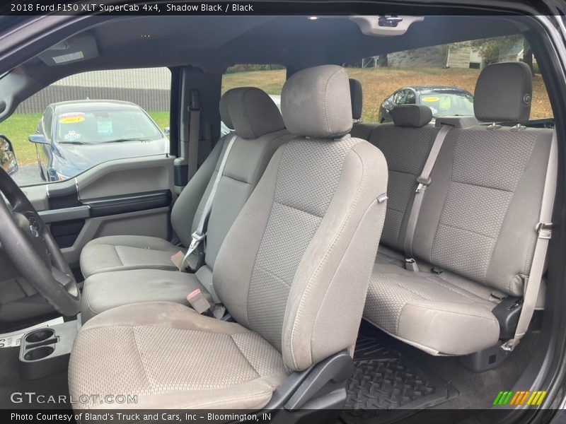 Shadow Black / Black 2018 Ford F150 XLT SuperCab 4x4