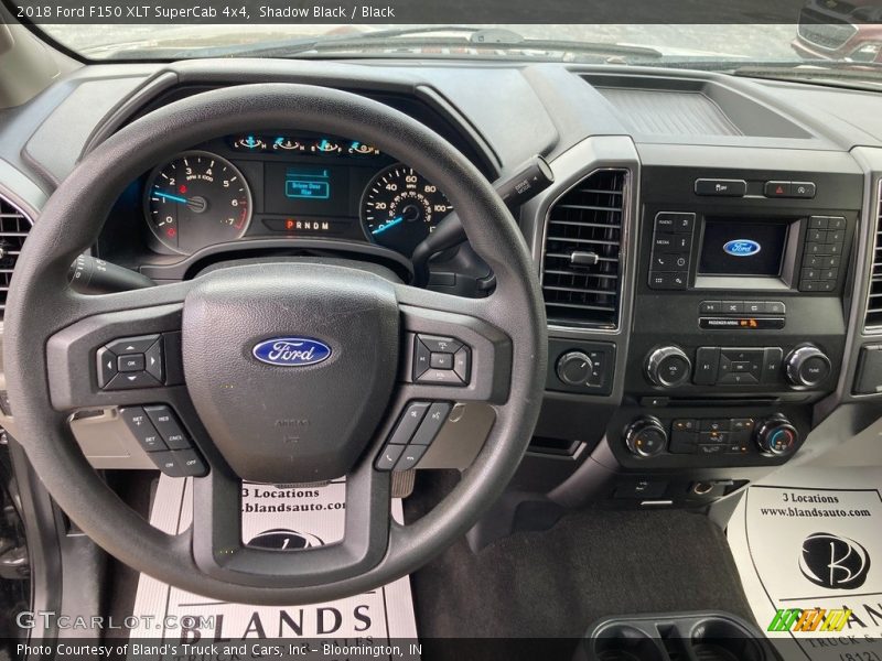 Shadow Black / Black 2018 Ford F150 XLT SuperCab 4x4