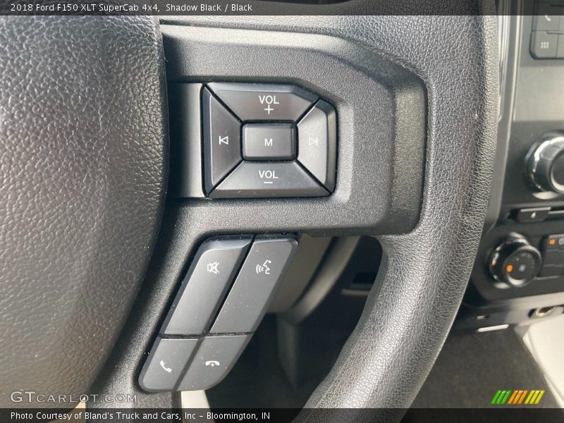 Shadow Black / Black 2018 Ford F150 XLT SuperCab 4x4
