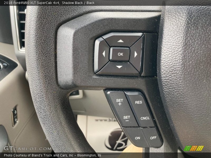 Shadow Black / Black 2018 Ford F150 XLT SuperCab 4x4