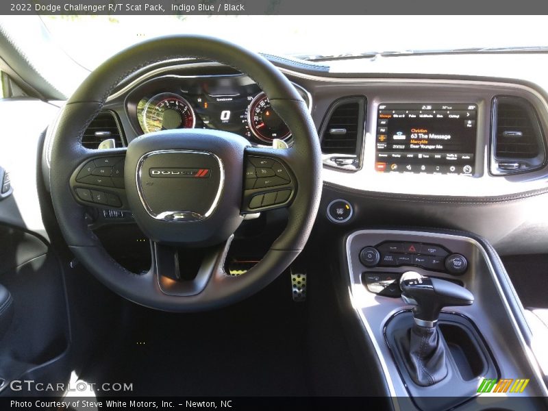 Indigo Blue / Black 2022 Dodge Challenger R/T Scat Pack