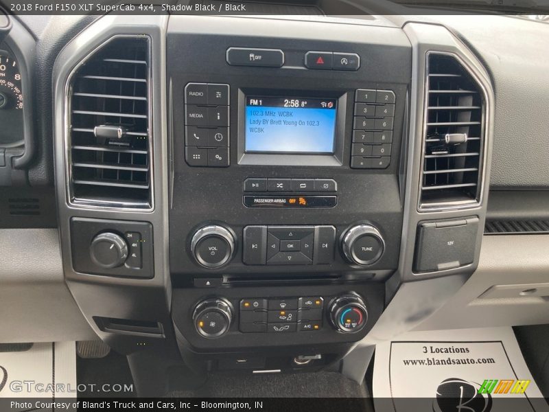 Shadow Black / Black 2018 Ford F150 XLT SuperCab 4x4