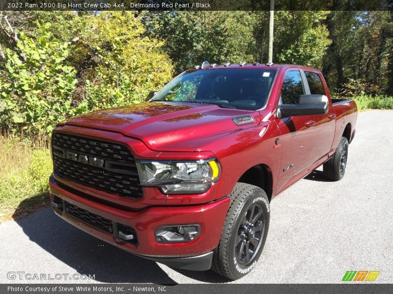 Delmonico Red Pearl / Black 2022 Ram 2500 Big Horn Crew Cab 4x4