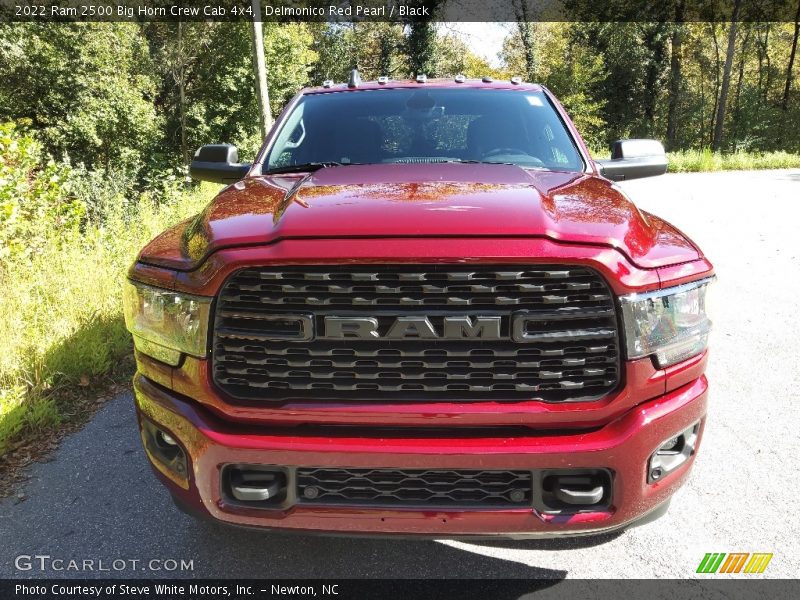 Delmonico Red Pearl / Black 2022 Ram 2500 Big Horn Crew Cab 4x4