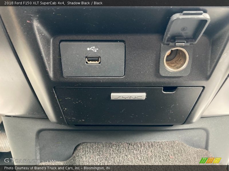 Shadow Black / Black 2018 Ford F150 XLT SuperCab 4x4
