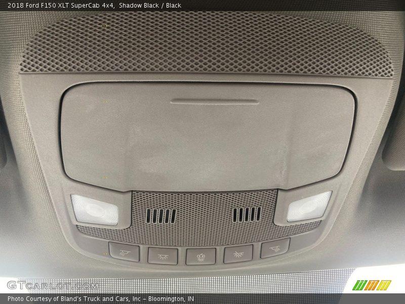 Shadow Black / Black 2018 Ford F150 XLT SuperCab 4x4