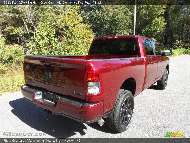 Delmonico Red Pearl / Black 2022 Ram 2500 Big Horn Crew Cab 4x4