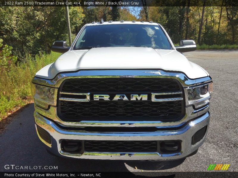 Bright White / Black/Diesel Gray 2022 Ram 2500 Tradesman Crew Cab 4x4