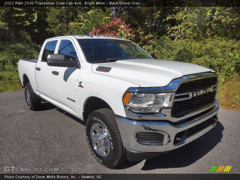 Bright White / Black/Diesel Gray 2022 Ram 2500 Tradesman Crew Cab 4x4