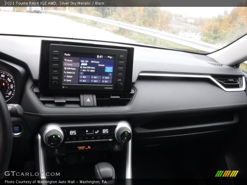Silver Sky Metallic / Black 2021 Toyota RAV4 XLE AWD