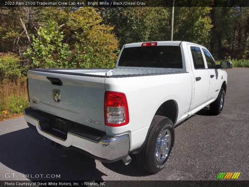 Bright White / Black/Diesel Gray 2022 Ram 2500 Tradesman Crew Cab 4x4