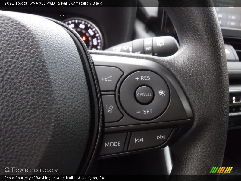 Silver Sky Metallic / Black 2021 Toyota RAV4 XLE AWD