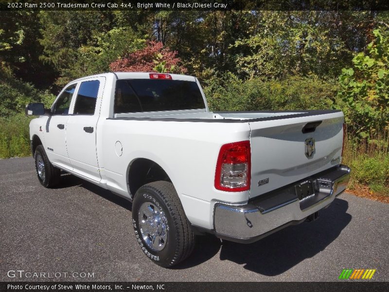 Bright White / Black/Diesel Gray 2022 Ram 2500 Tradesman Crew Cab 4x4